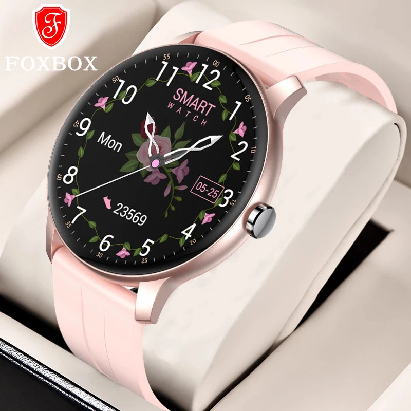 

FOXBOX Bluetooth Call Women Men Smart Watch Bracelet Blood Pressure Monitoring Clock Fitness Tracker Smartwatch New Sports Watch
