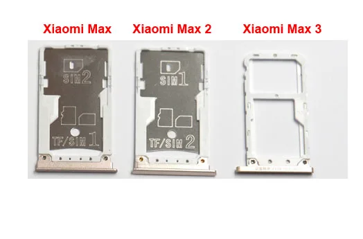 Держатель для SIM-карты Xiaomi Mi Max 2 лоток карт держатель слот адаптер MI 3 SIM-карт |