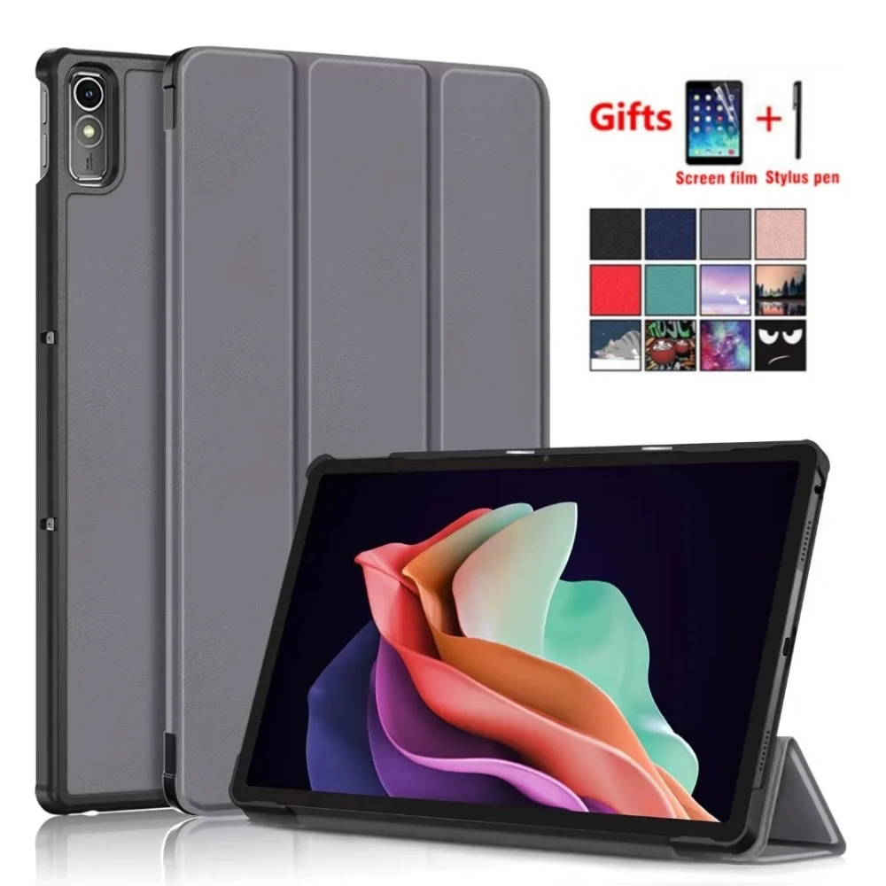 

For Lenovo Xiaoxin Pad Plus 2023 11.5 Inch Shockproof Magnetic Stand Tablet Cover For Lenovo Tab P11 Gen 2 Case 11.5"+Film+Pen