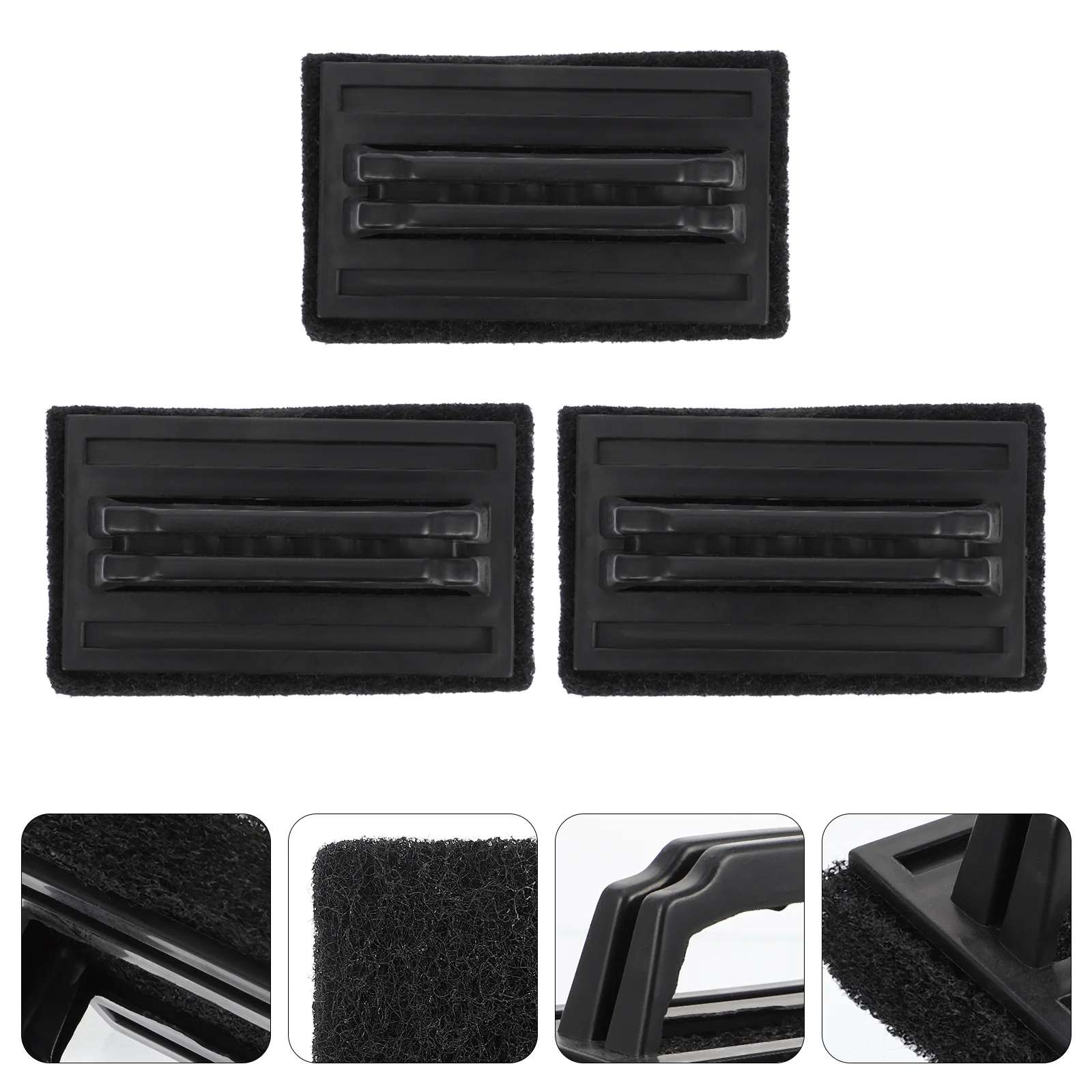 

3PCS Grill Cleaning Accessory Grit Scouring Pads Cleaning Grill Grates Cleaning Gas Grill Grates