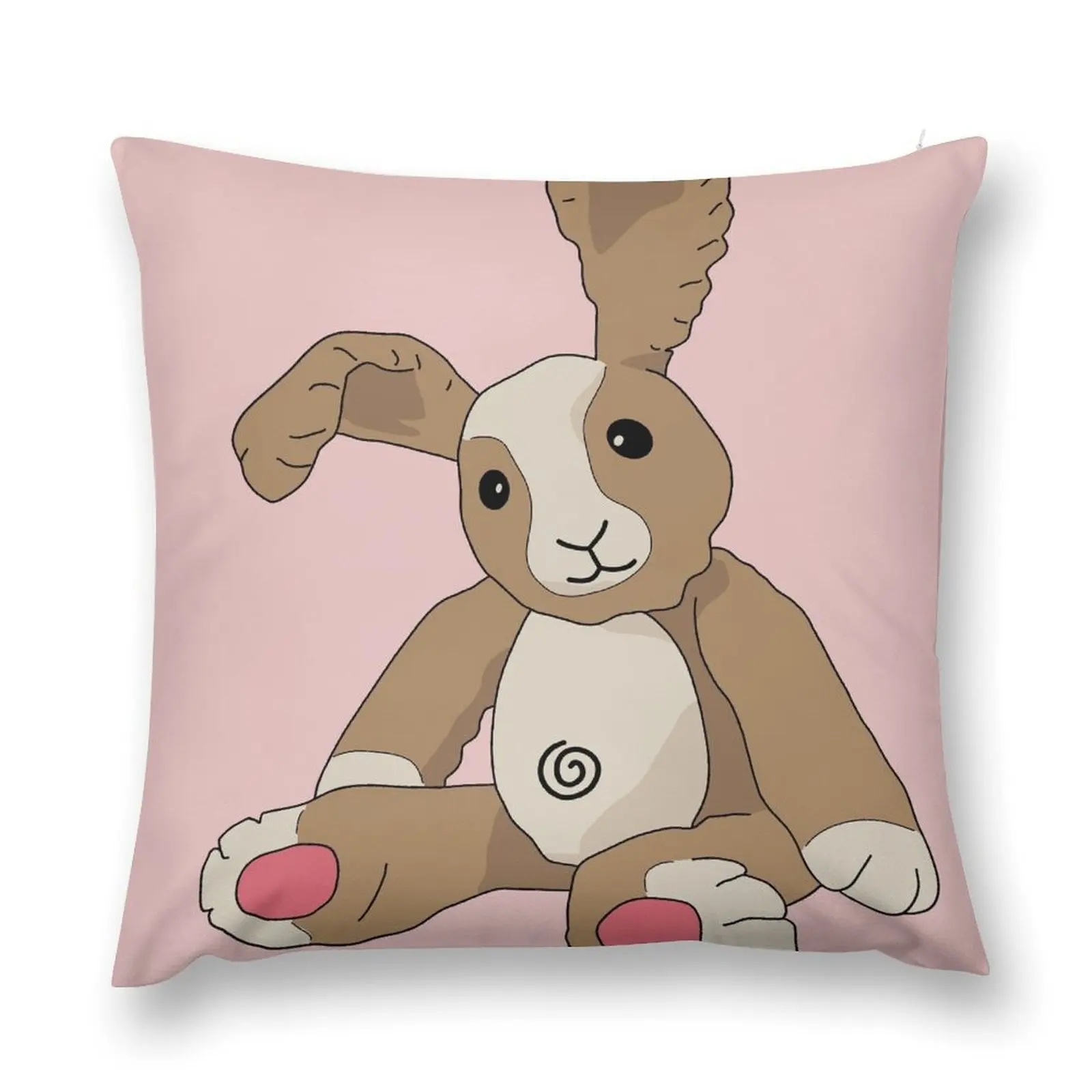 Плюшевый кролик-последняя имитация декоративная подушка искусственные Чехлы