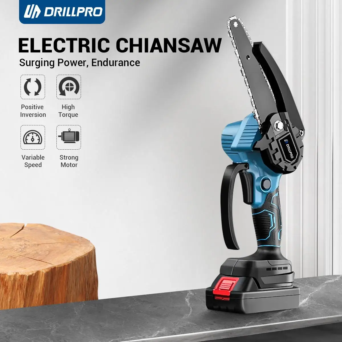 Электрическая мини-пила Drillpro