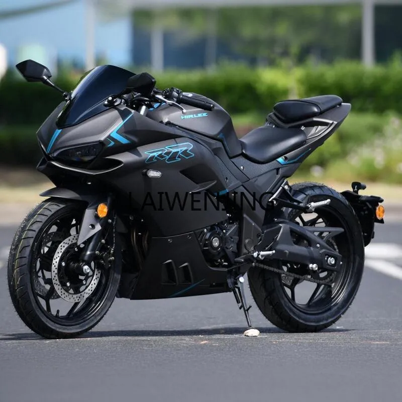 LYN's new National IV EFI Jiaolong motorcycle ABS double-cylinder water-cooled imitation race car