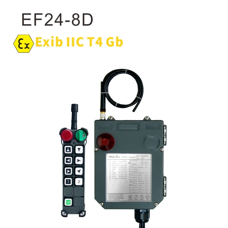 Telecontrol UTING Взрывозащищенный BF EF24-8D Промышленный беспроводной радиоуправляемый