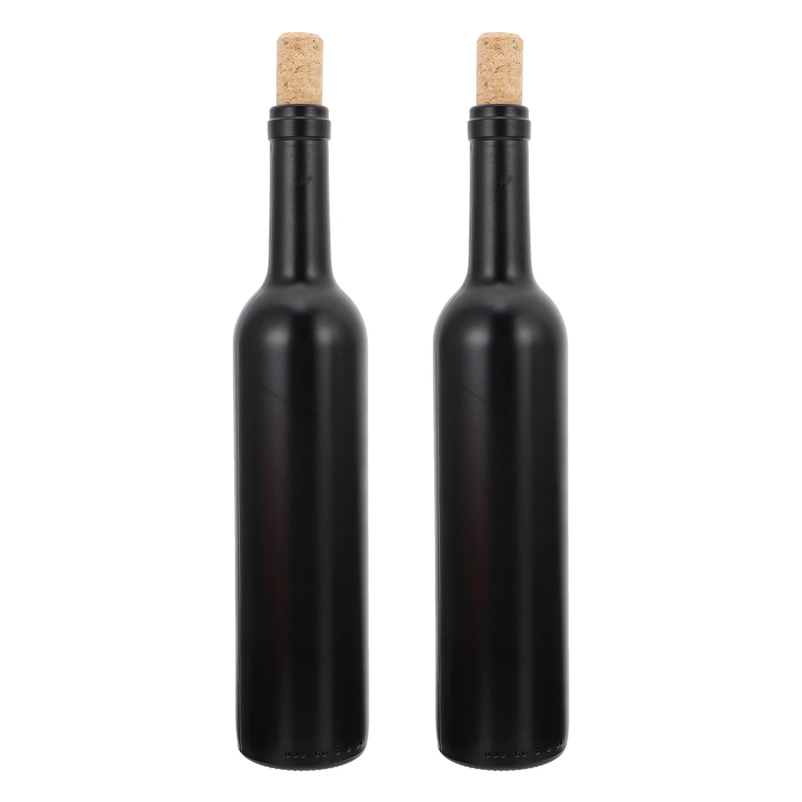 

Bottles Bottle Red Refillable Stopper Brewing Clear Empty Demijohn Black Juicing Flat Beer Champagne Corks Decorative Cap