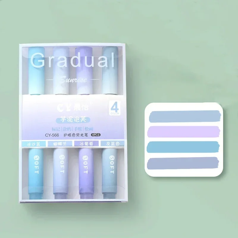 

MOONBIFFY Градиентные маркеры для рисования 4 шт.