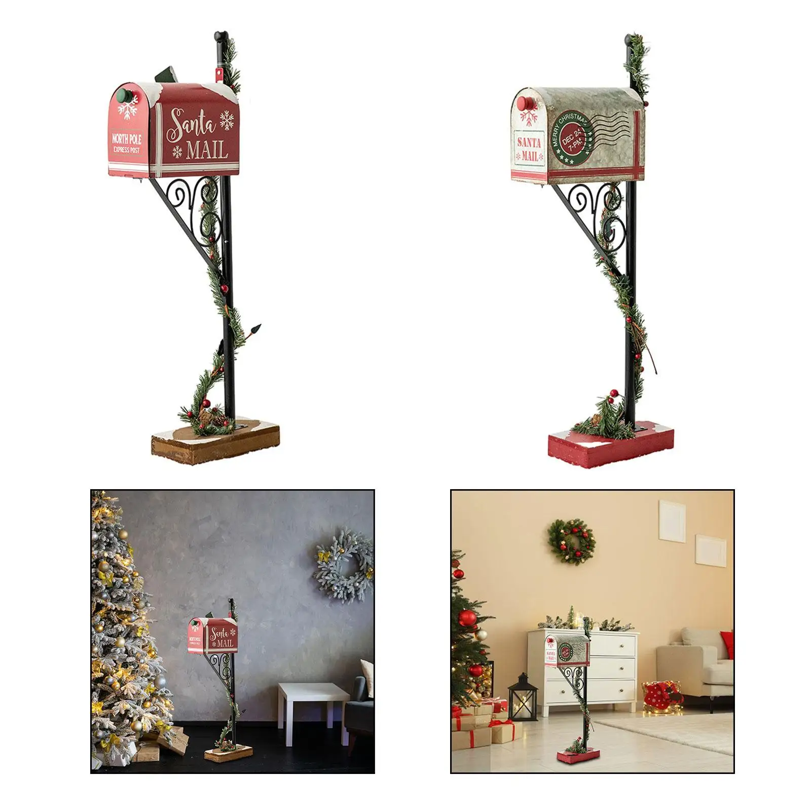 Рождественский почтовый ящик Санта-Клауса удобный уникальный креативный
