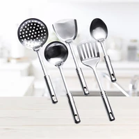 5 pcs spatula spoon set kitchen spatula set kitchen tool set metal utensil set non stick utensil set kitchen utensil kit