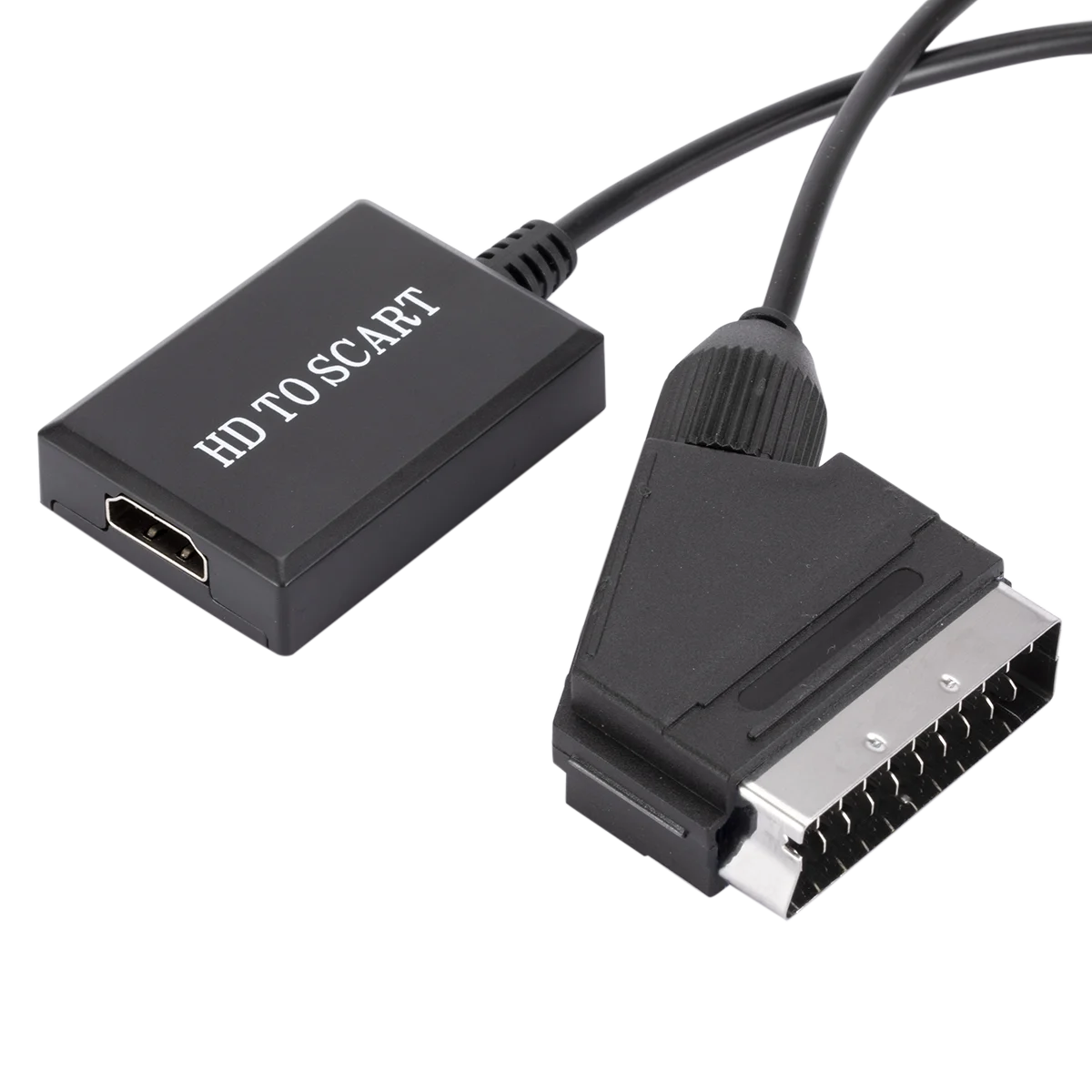 1080P HDMI-совместимый адаптер для SCART Видео Аудио высококлассный преобразователь HD TV