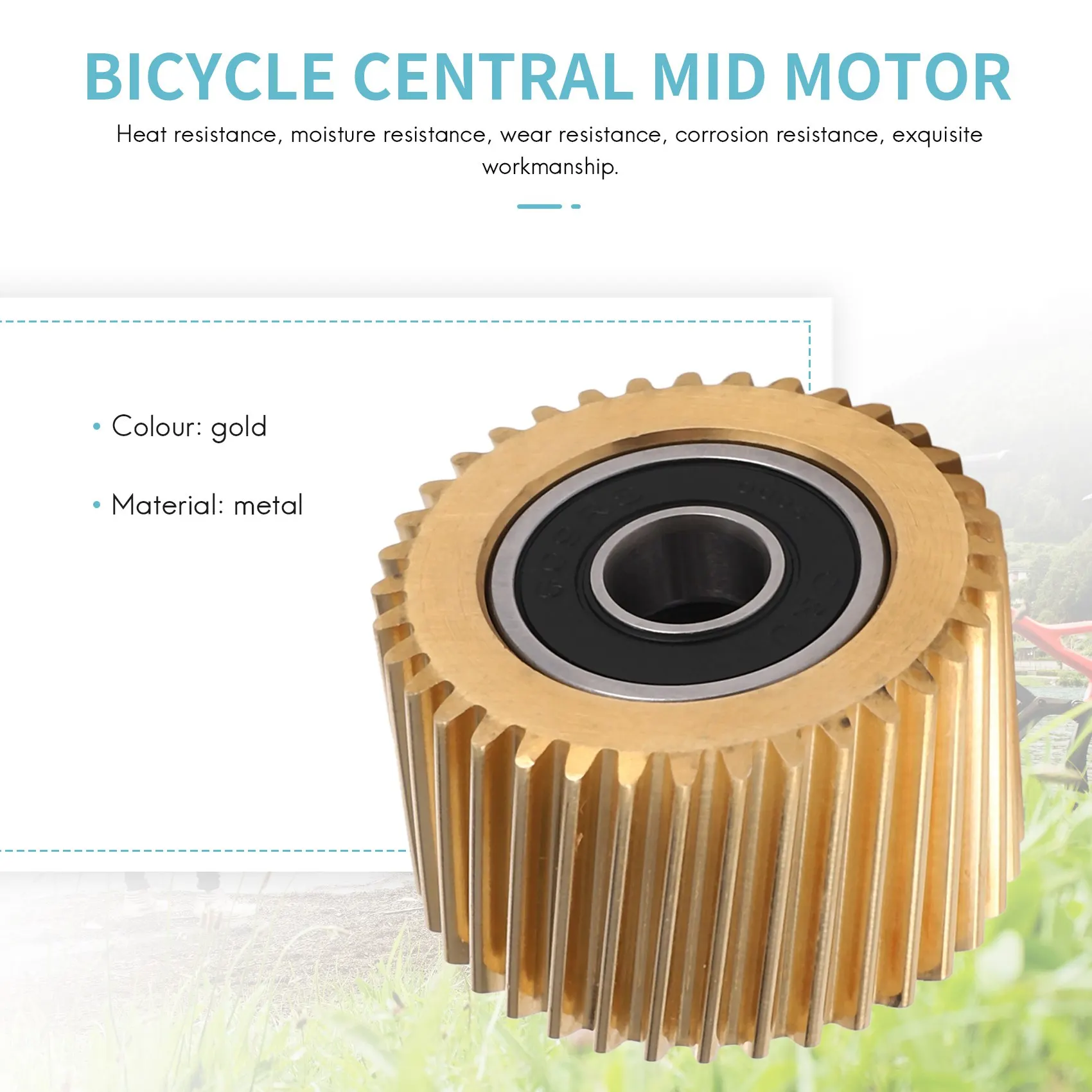 Запасная деталь металлического редуктора для двигателя среднего привода Tongsheng