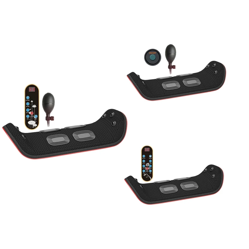 

Electric Lumbar Traction Device Relieve Fatigue Heating Dual Care Waist Back Massager Spine Support EU Plug