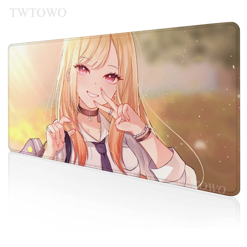 

Sexy Anime Girl My Dress Up Darling Mouse Pad Gaming XL HD Home Custom Mousepad XXL keyboard pad Soft Anti Slip PC Mice Pad