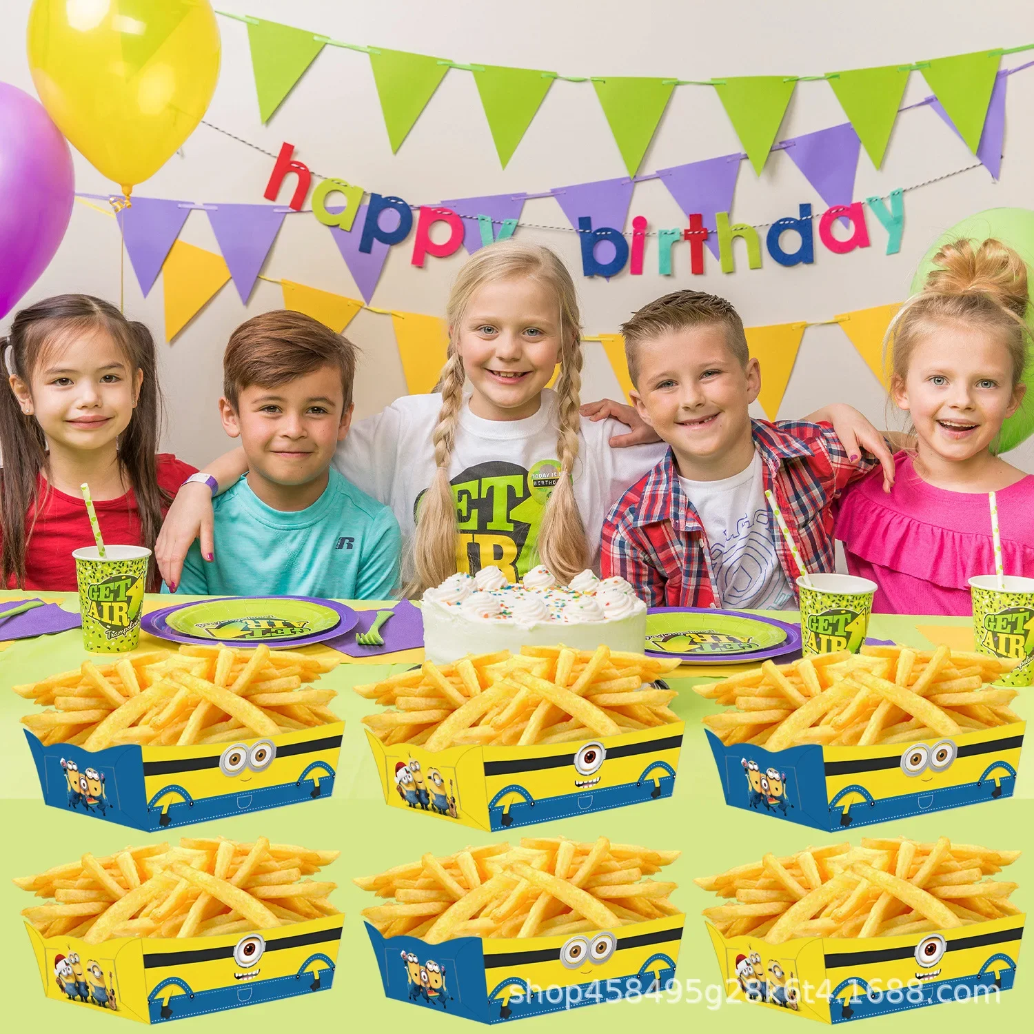 Тема миньонов коробки для конфет на Хэллоуин фишки поздравительные открытки