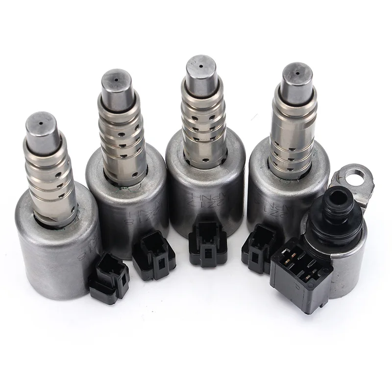 

JF015E Комплект электромагнитных клапанов автоматической коробки передач без меди для автозапчастей Nissan Versa