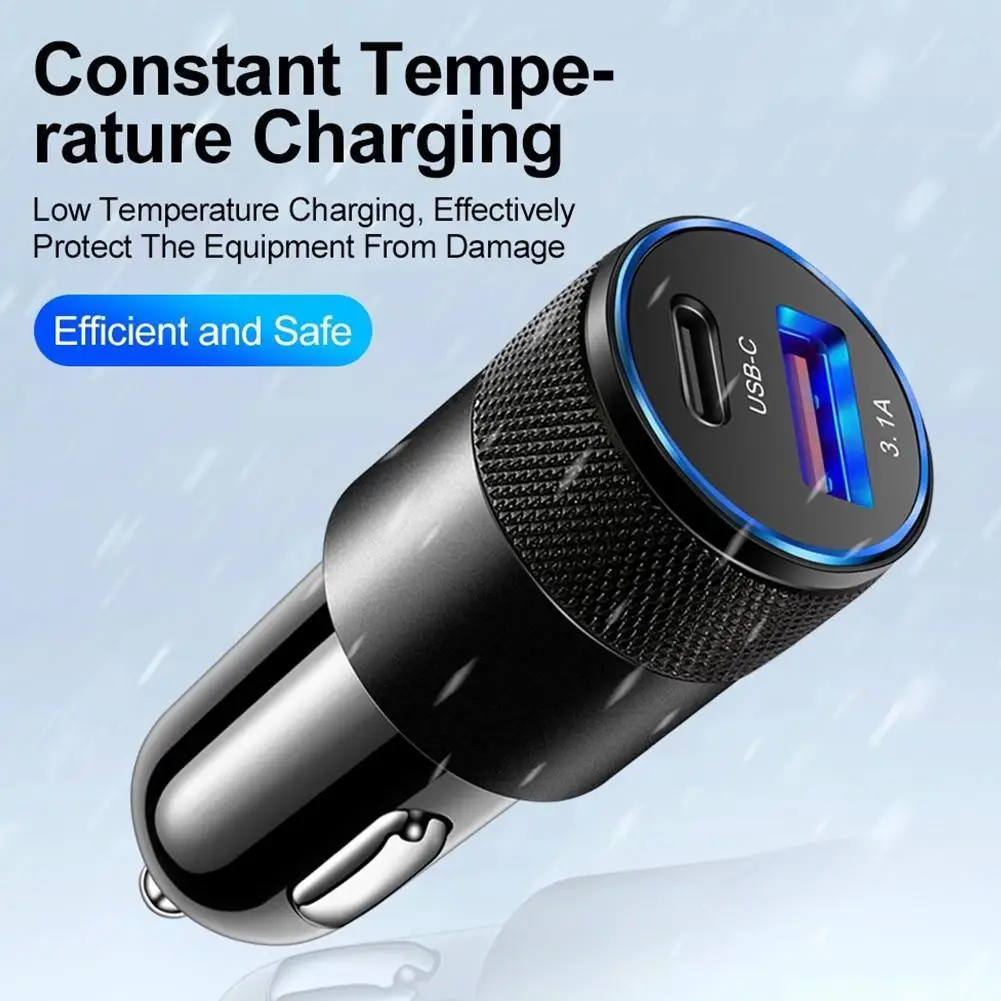 

Автомобильное зарядное устройство USB 4,0 Qualcom 3,0 PD для iPhone 12 Huawei Xiaomi PD