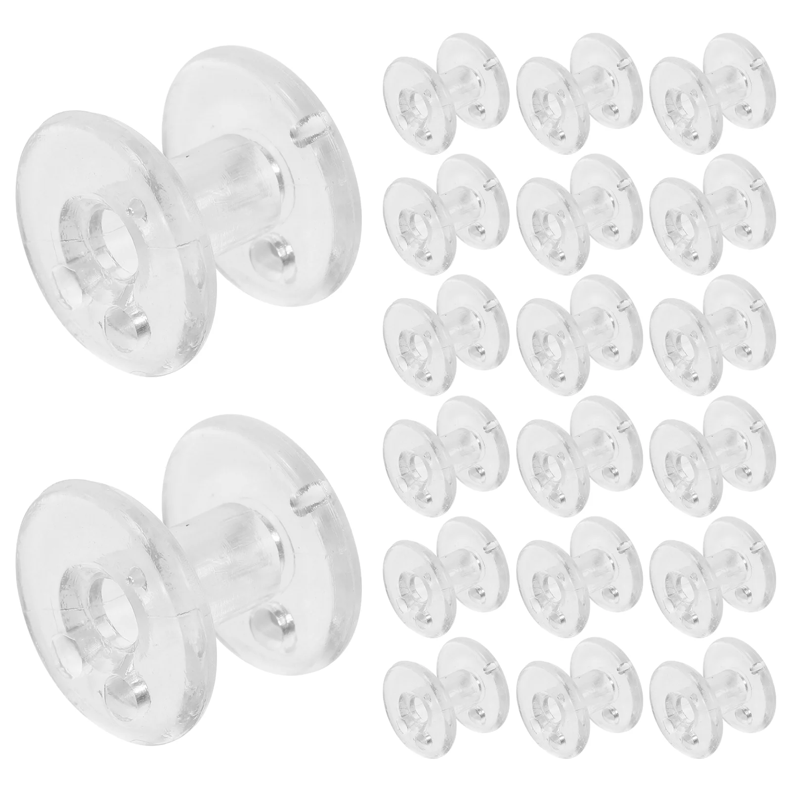 20 шт. катушка для штор прозрачная проволока фурнитура покрытия окна фиксатор