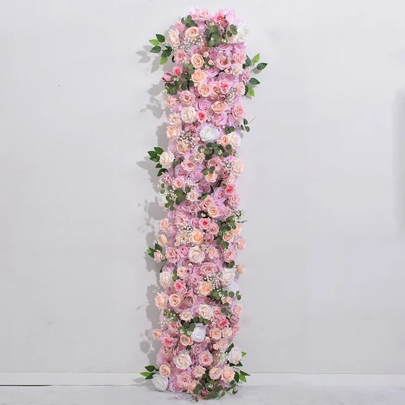 

Искусственный цветочный ряд из шелка