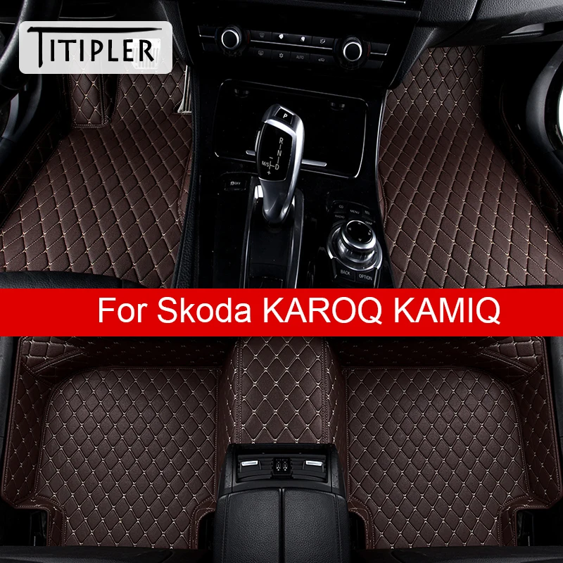 

Автомобильные коврики для Skoda KAROQ KAMIQ Foot Coche