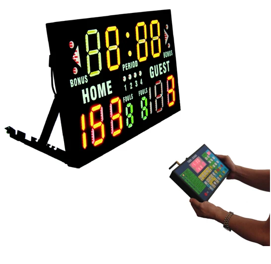 

Led Basketball Portable Electronic Scoreboard Led Score Board Basketball Digital Scoreboard Wireless Basketball Scoreboard Sport