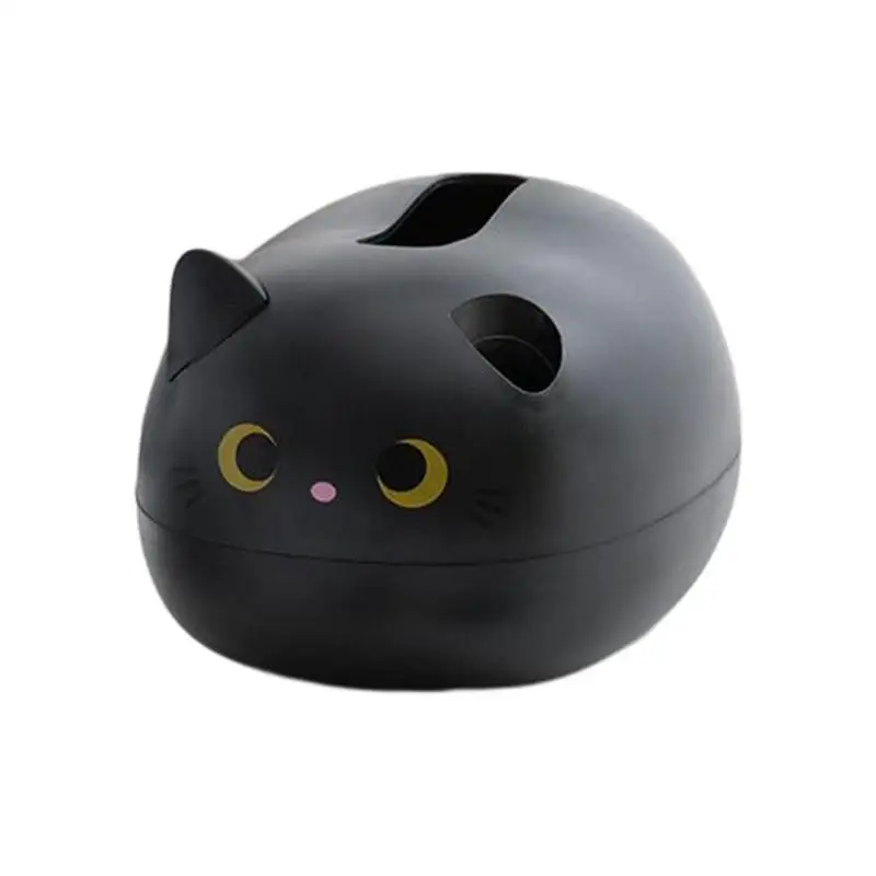 

Cute Tissue Box Creative Cat Pattern Napkin Storage Box Ear Design Tissue Storage Box For Bathroom Kitchen Office