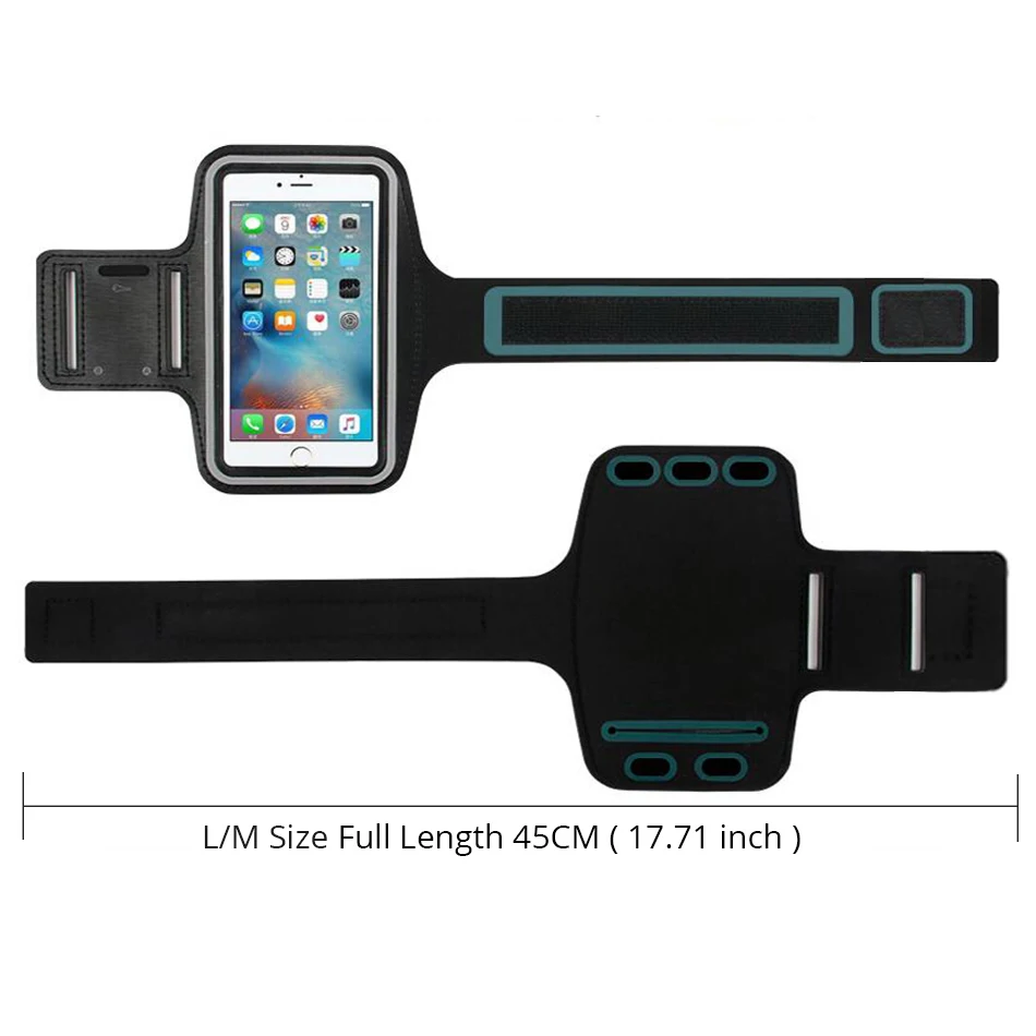 universal sport phone armband running exercise case smartphone gym brassard wrist belt accesories for iphone xiaomi note 9 pro free global shipping