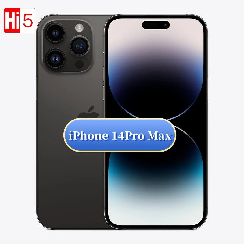 

Apple iPhone 14 Pro Max A16 Dual eSIM 6,7 "128/256/512 Гб ПЗУ 6 ГБ ОЗУ 100% оригинальный 48 МП Retina OLED Face ID смартфон