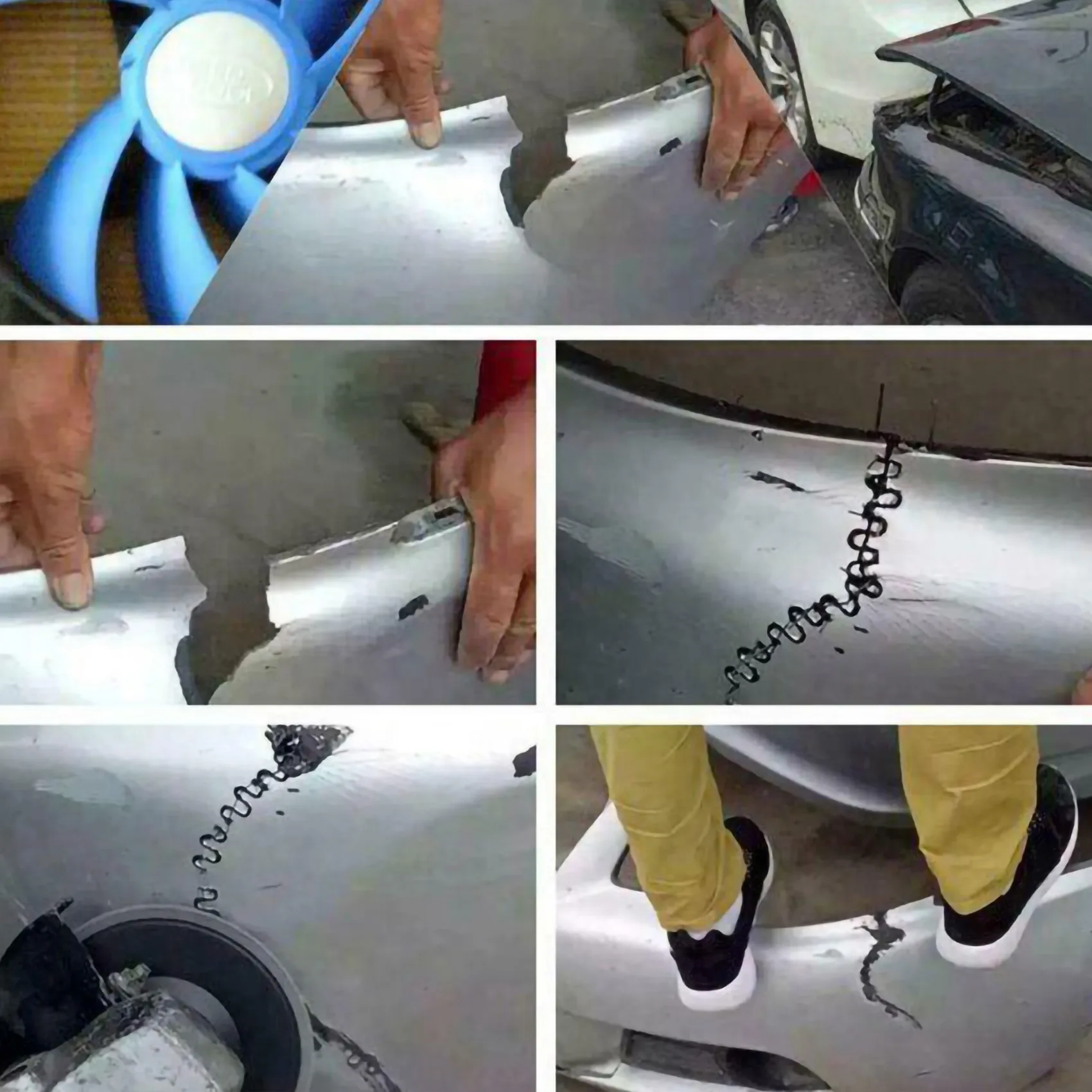 500 шт. сварочные прутки горячий степлер для ремонта степлера пластиковая сварка