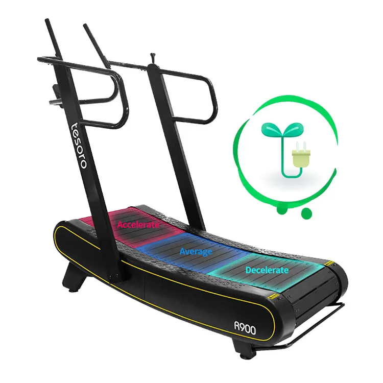 

Maintenance-Free non-motorized innovation treadmill commercial use treadmill air runner fitness curved treadmill