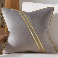 velvet cushion cover 45x45cm luxury velvet pillow cover decorative pillow case for sofa design patchwork cushion cover