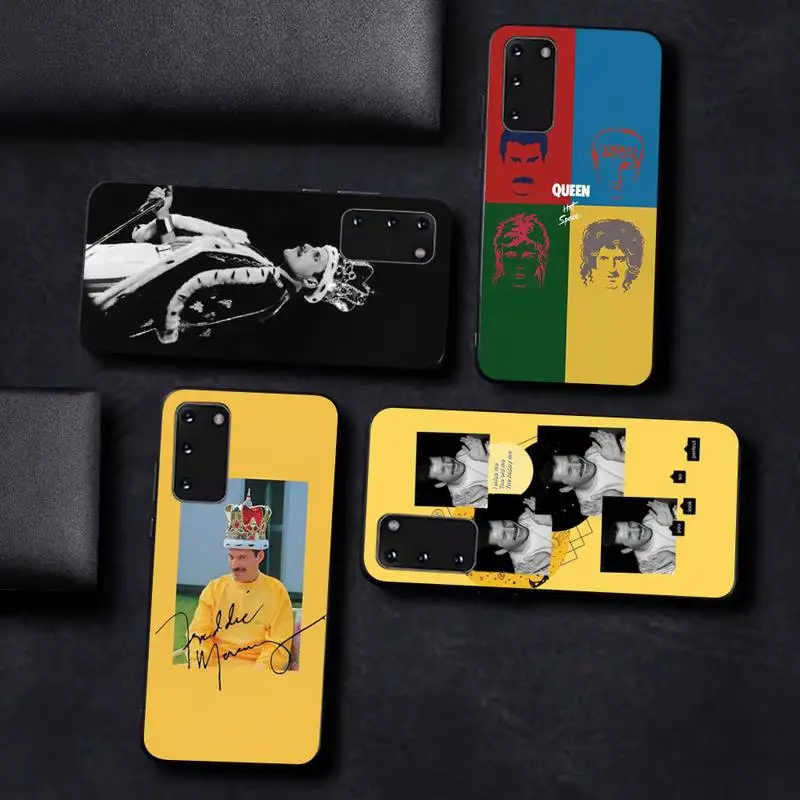 

Freddie Mercury Queen Phone Case for Samsung S10 21 20 9 8 plus lite S20 UlTRA 7edge