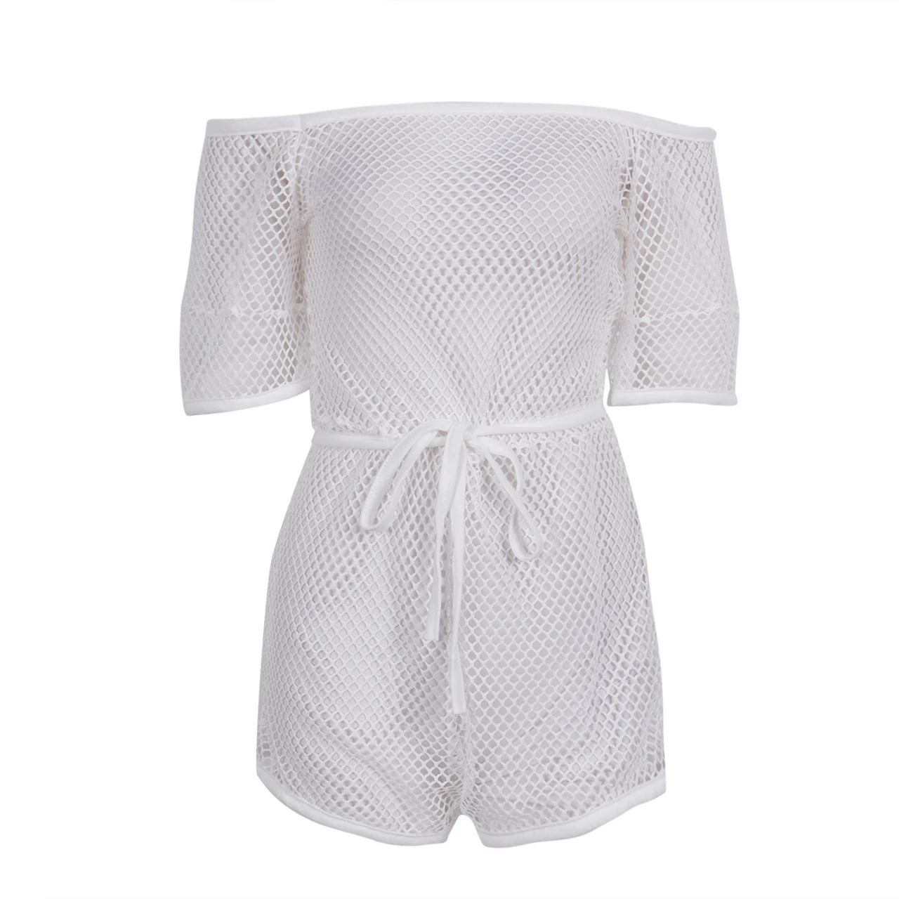 Лидер продаж Женский Повседневный свободный купальный костюм в сеточку