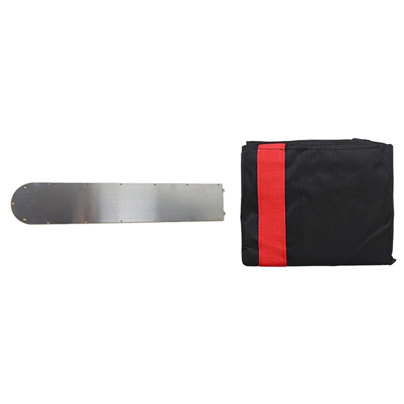 

2 Set Scooter Accessories: 1 Pcs Bottom Battery Cover Anti-Skid Plate Guard Plate & 1 Set Storage Bag And Bundle
