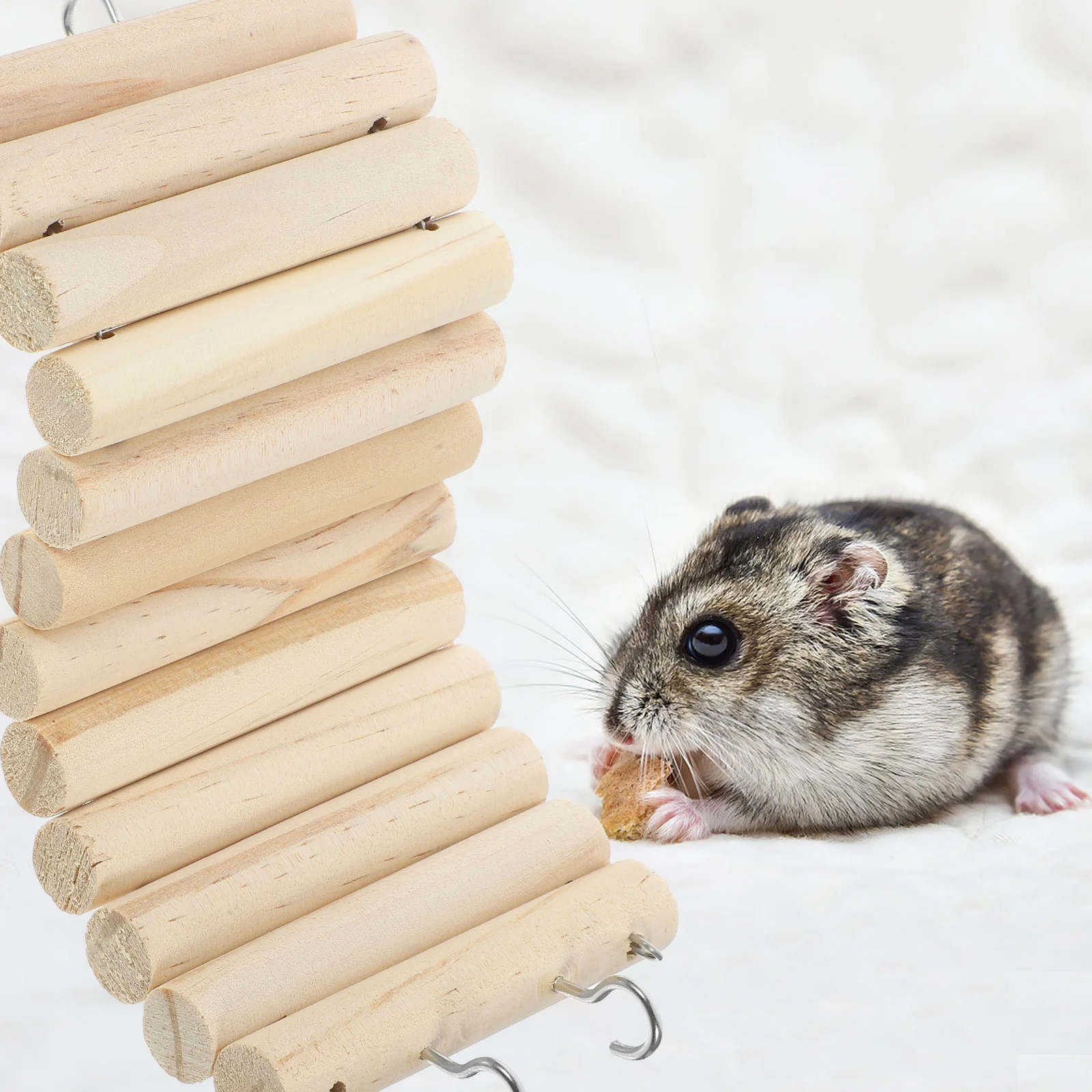 Лестничный забор клетка для хомяка морская свинка убежище игрушка деревянный