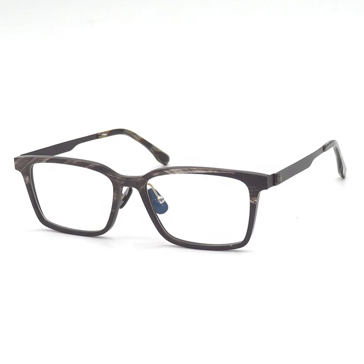 

Unisex Square Buffalo Horn Frame Optical Frame for reading glasses YT-FNJ-002.C2