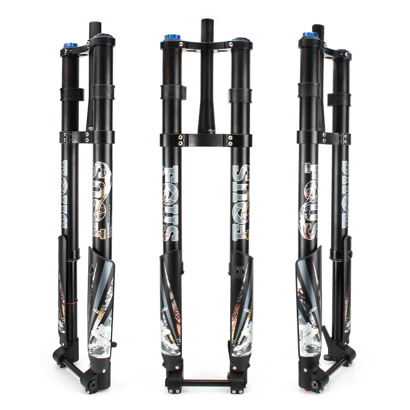 160mm Travel M350 DH Mountain Bicycle Air Inverted Suspension Fork Aluminum Alloy 26/27.5/29