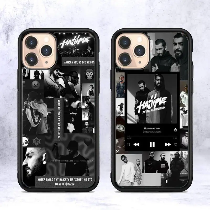 

Hajime MiyaGi Andy Panda Phone Case Silicone PC+TPU Case for iPhone 11 12 13 Pro Max 8 7 6 Plus X SE XR Hard Fundas