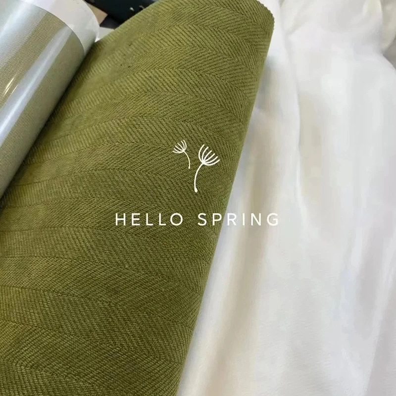 

BUY YEAR оливково-зелёные шторы из полиэстера