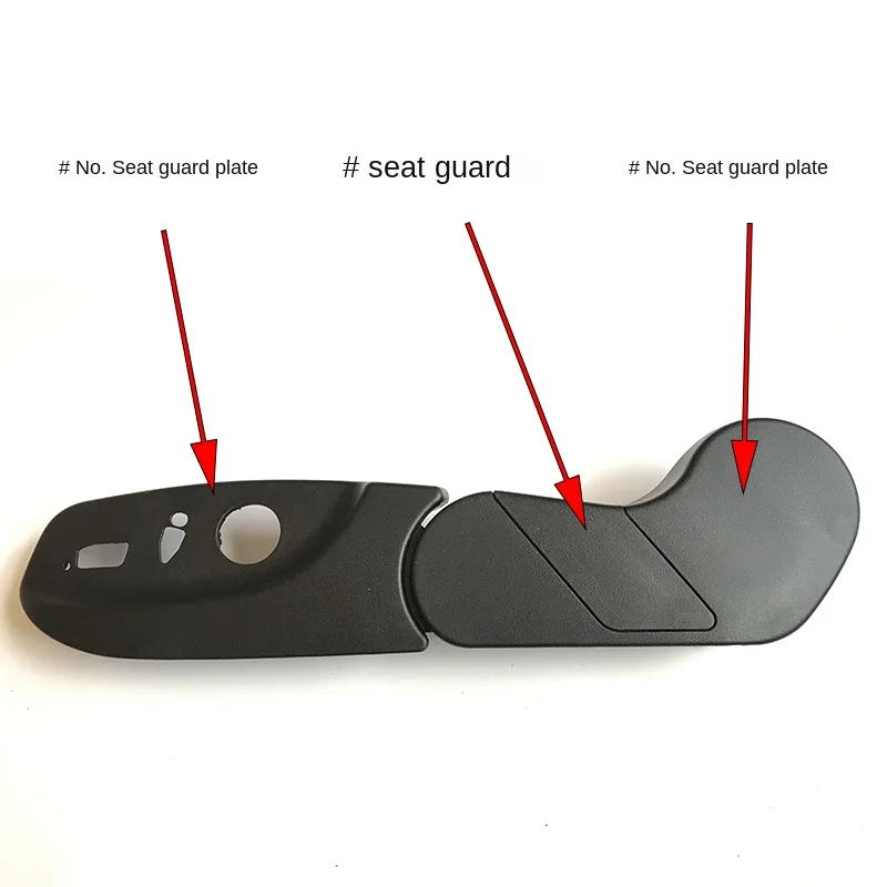 1 шт. накладка на нижнюю панель сиденья для Audi A6L c6 05 08 09 10 11