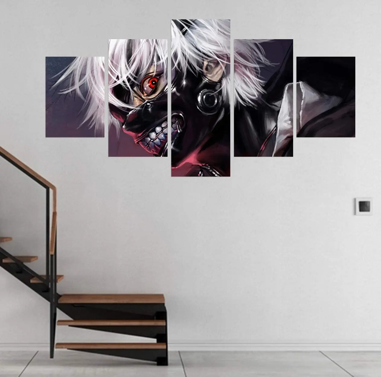 

5 pieces Jackethings Japane Canvas Wall Art Posters HD Print Painting Decoration Pictures Modern for Living Bathroom Dining Room