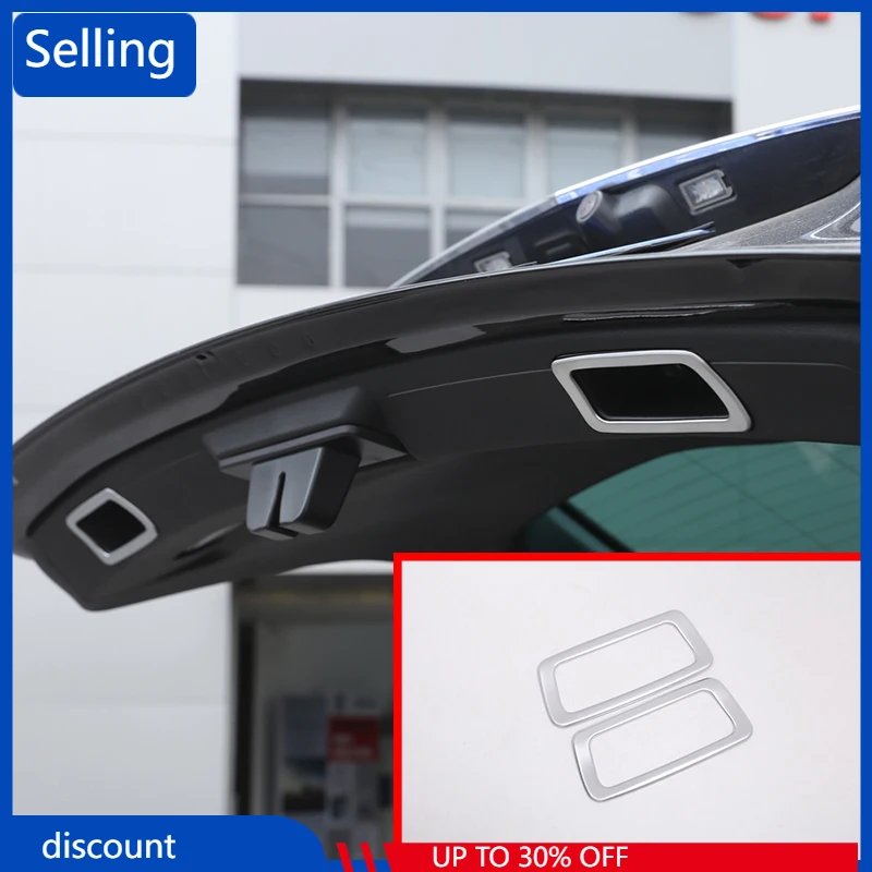 

2 Pcs For Maserati Levante 2016 ABS Chrome Tail Door Inner Handle Frame Car Accessory FAST SHIP