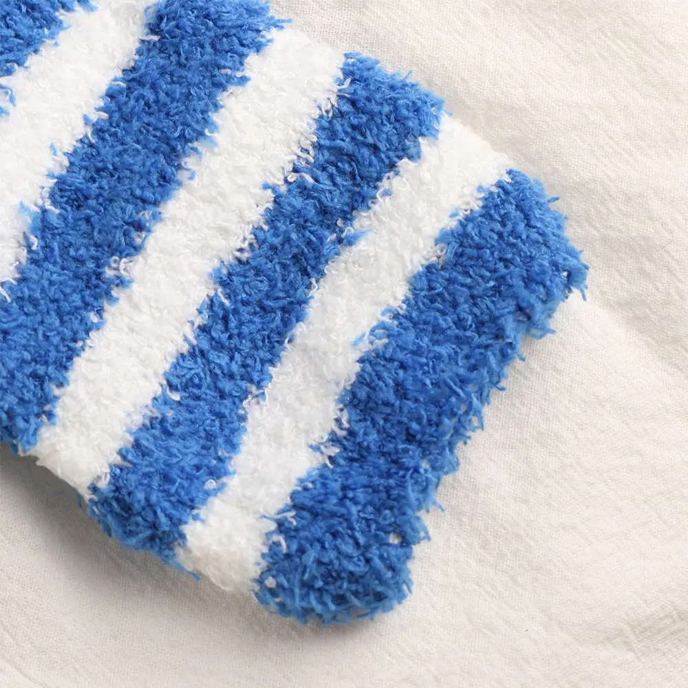 Женские мягкие пушистые носки для кровати зимние теплые тапочки 5 пар