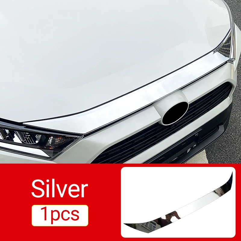 

Декоративная Наклейка Из Нержавеющей Стали Для Toyota RAV4 XA50, Передний Капот, Модели 2019-2024 Годов, Гибридный Автомобиль