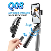 wireless selfie stick foldable mini tripod with shutter remote control aluminum alloy selfie stck for live shooting video vlog