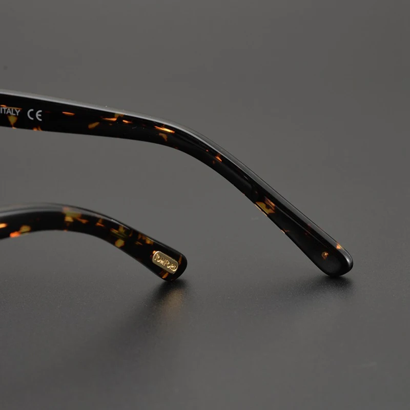 Мужские и женские классические очки ручной работы квадратные ацетатные оправы