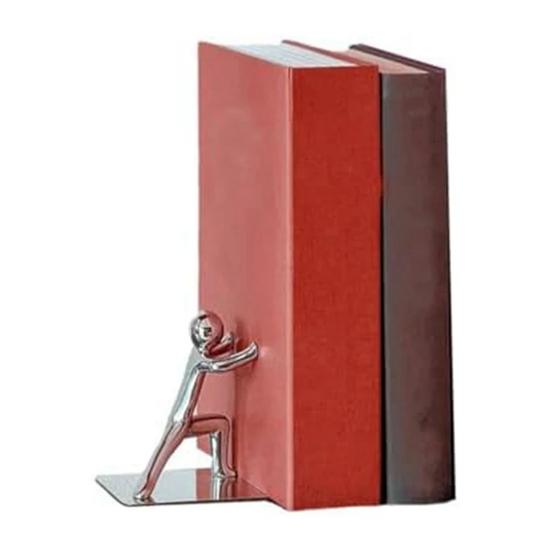 Креативная книжная полка подставка для книг концы удержания чугунные книжные