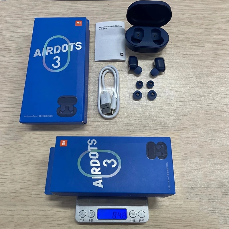 10/20/50PCS Wholesale Xiaomi Redmi AirDots 3 Apt-X Adaptive Earphone TWS Wireless Bluetooth Headphone Stereo Earbuds Headset |