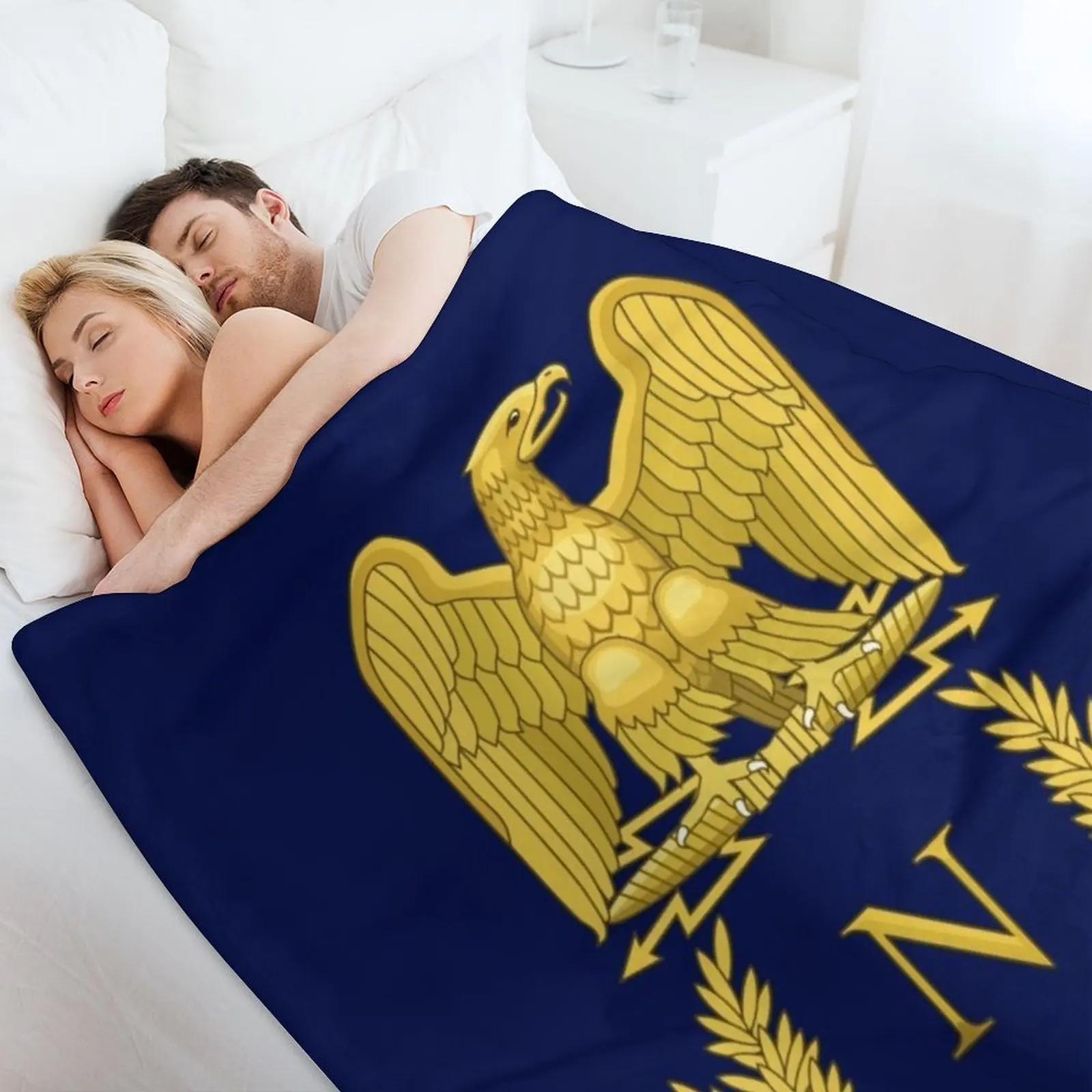 Одеяло Emblème de Napoléon Bonaparte для зимы теплое зимнее одеяло