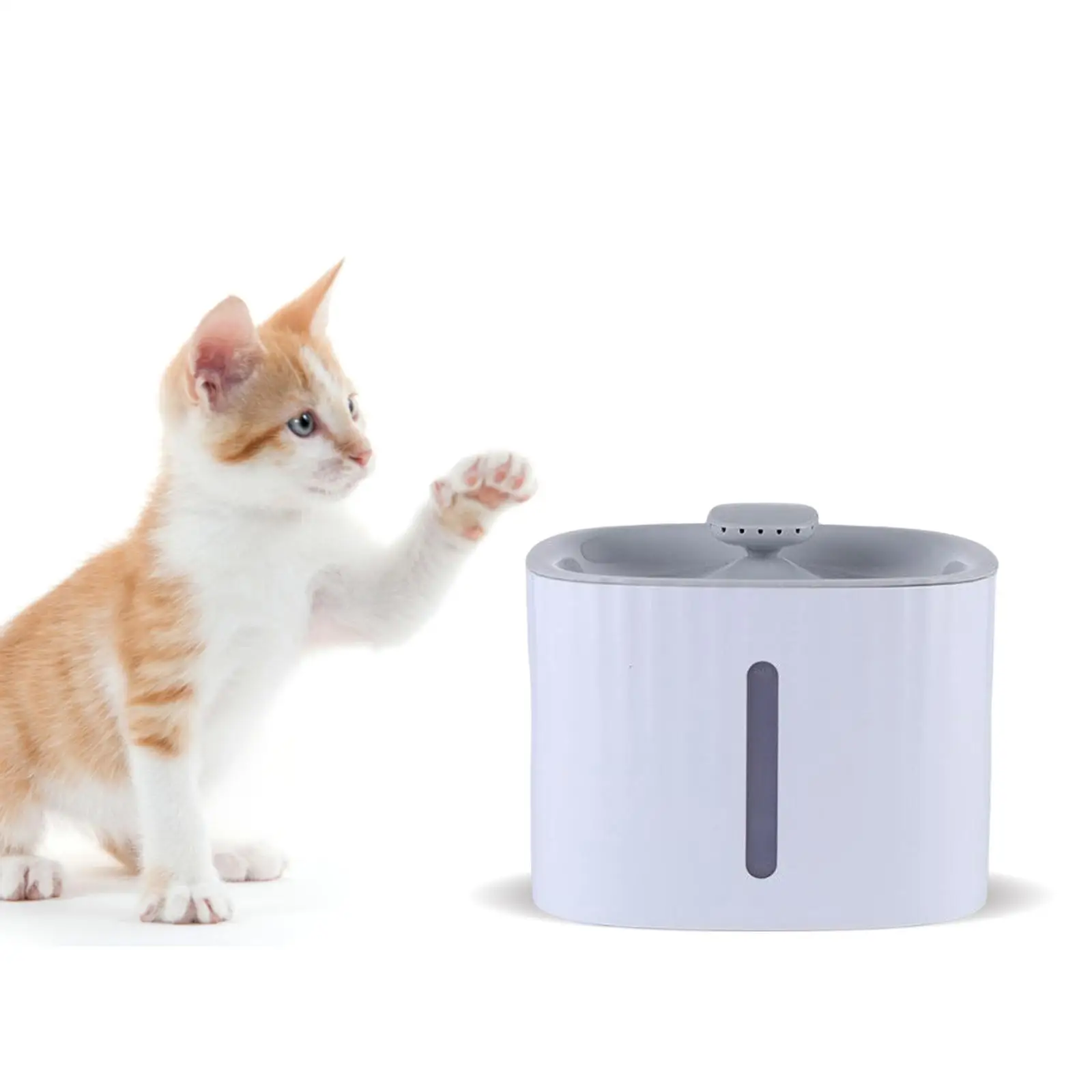 

Automatic Cat Water Fountain Auto Power Off Pump Quiet LED Electric Dog Water Dispenser Water Feeder Water Bowl for Kitten Dogs