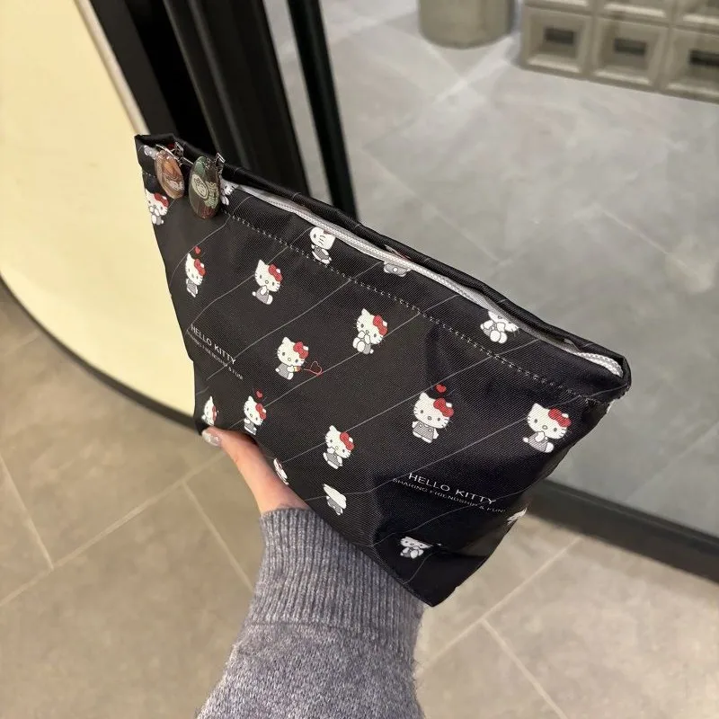 Hello Kitty Sanrios косметичка милая большая вместительная водонепроницаемая Kawaii