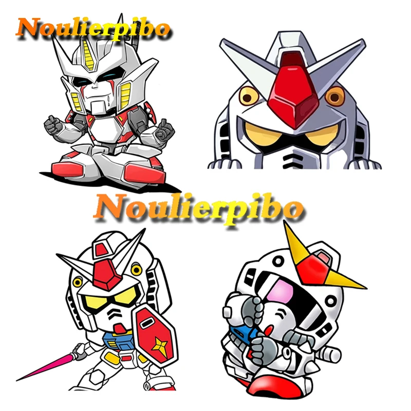 

Gundam Car Sticker Sunscreen Simple Anti-scratch Suitable for Trunk Vehicle Decoration Auto Accessories Trolley Case Decal
